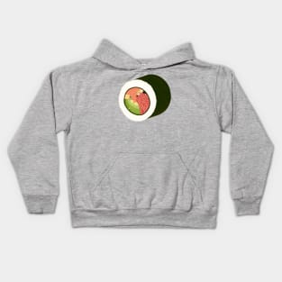 Sushi Roll Salmon and Avocado Kids Hoodie